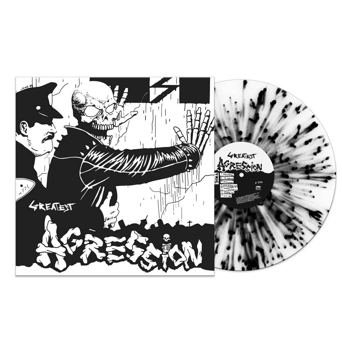 CLOLP2782.jpg AGRESSION - GREATEST Vinyl Record - Image 1