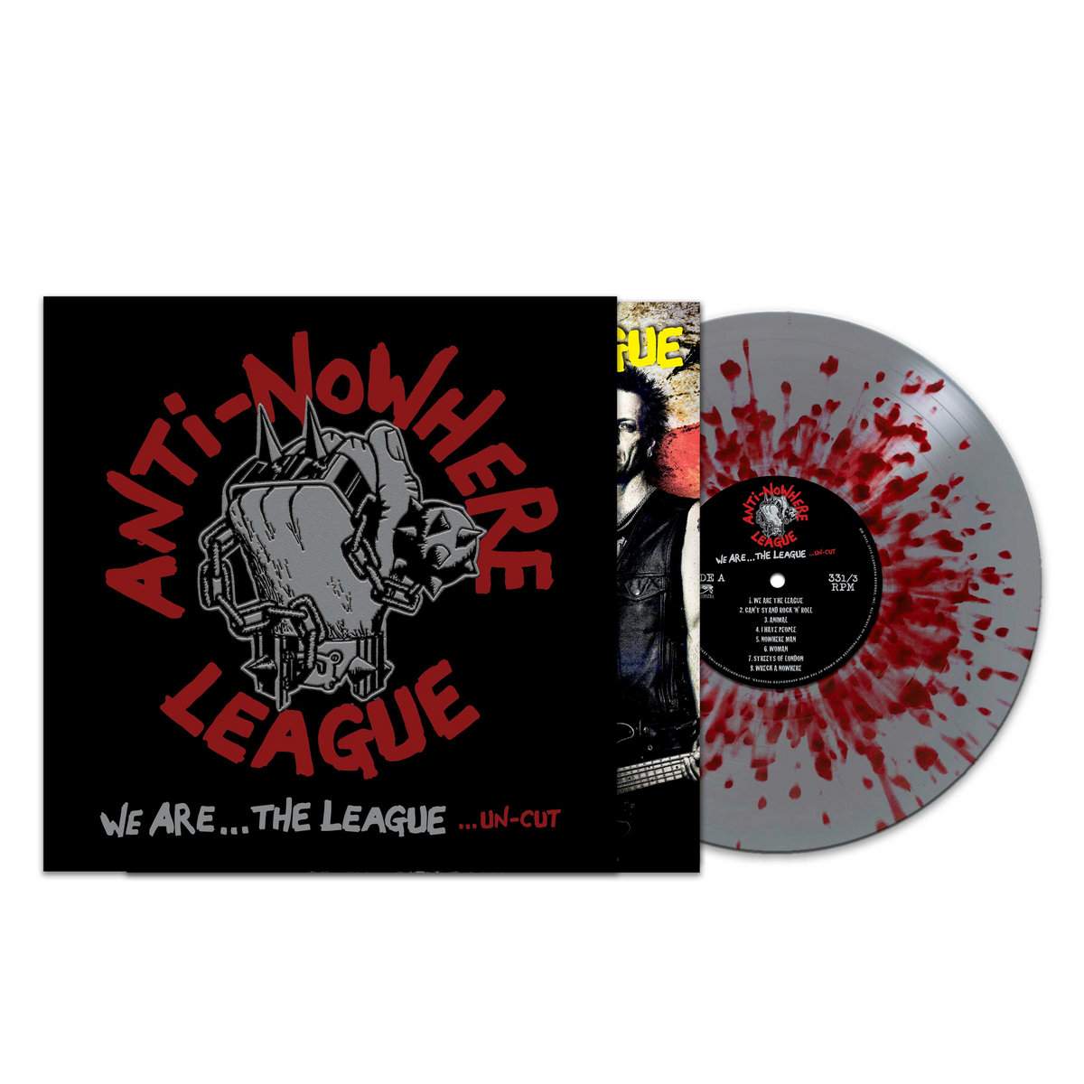CLOLP3479.jpg ANTI-NOWHERE LEAGUE - WE ARE THE LEAGUE? UN-CUT Vinyl Record - Image 1