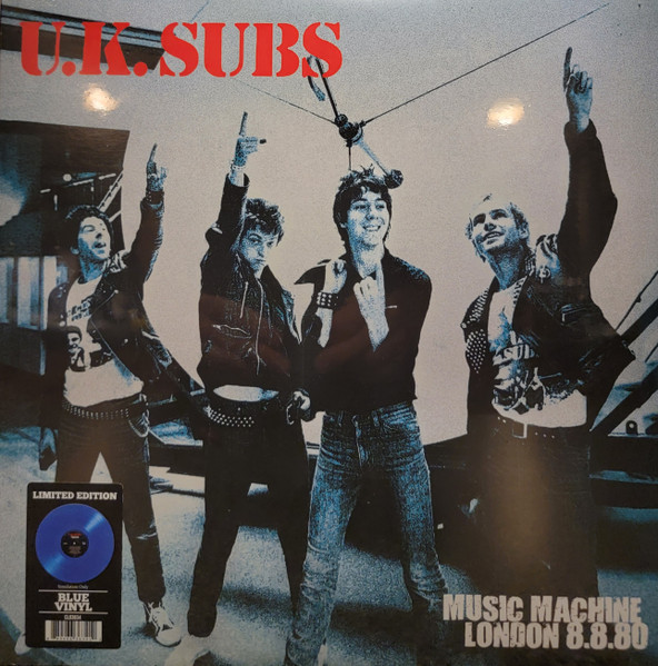 CLOLP3634.jpg UK SUBS - Music Machine London 8/8/80 - Image 1
