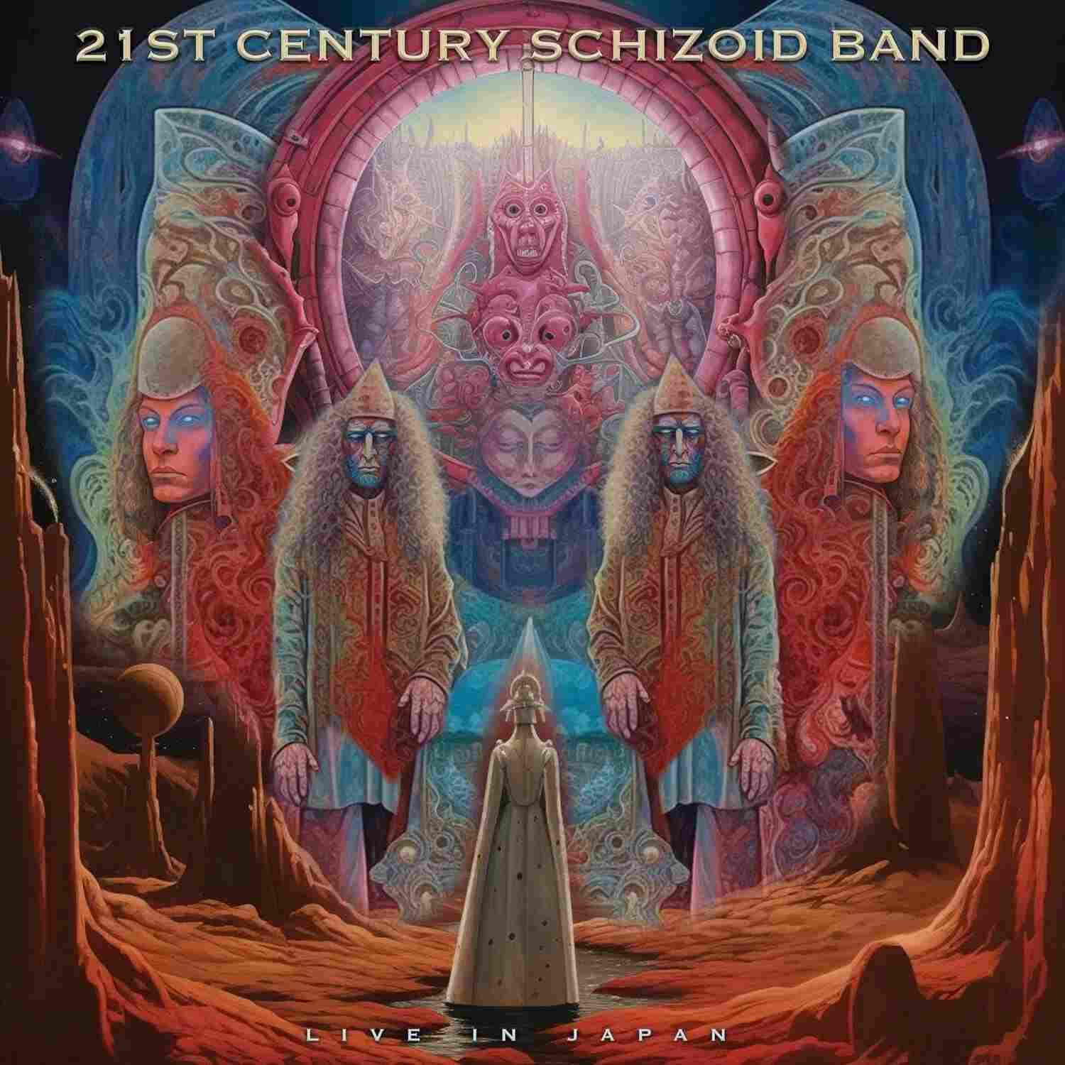 CLOLP4914.jpg 21ST CENTURY SCHIZOID BAND - Live In Japan Vinyl Record - Image 1