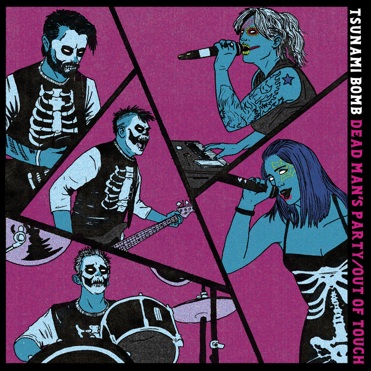 CLOS2188.jpg TSUNAMI BOMB - Dead Mans Party / Out Of Touch (Purple Vinyl) - Image 1