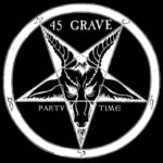 45 GRAVE - Party Time (Silver Vinyl) Vinyl Record
