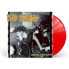 COGIC2185RE1.jpg BAD BRAINS - OMEGA SESSIONS - RED Vinyl Record - Image 1