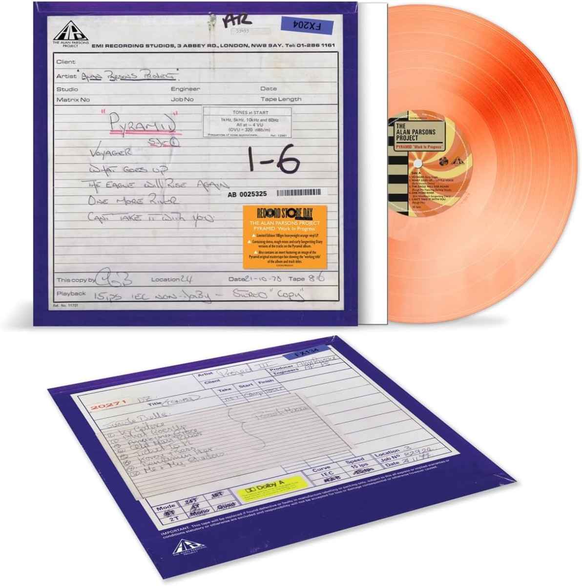 COOKLP842XXX.jpg ALAN PARSONS PROJECT - Pyramid Works In Progress (RSD 2024) Vinyl Record - Image 1