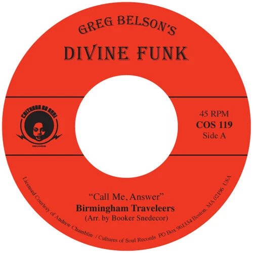 COS119-7.jpg BIRMINGHAM TRAVELEERS / GOSPEL AMBASSADORS - CALL ME, ANSWER / THIS LITTLE LIGHT OF MINE Vinyl Record - Image 1