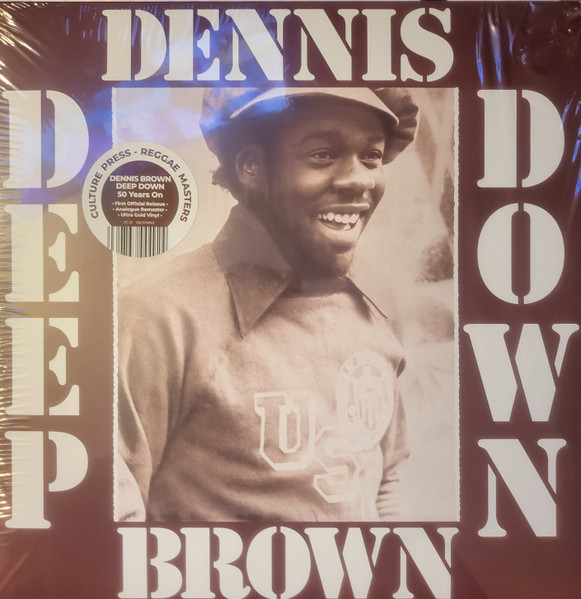 CPC107.jpg DENNIS BROWN - Deep Down (Remastered Edition) (Anniversary Edition) (Gold Vinyl) - Image 1