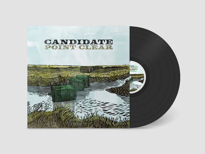CPR010LP.jpg CANDIDATE - POINT CLEAR Vinyl Record - Image 1