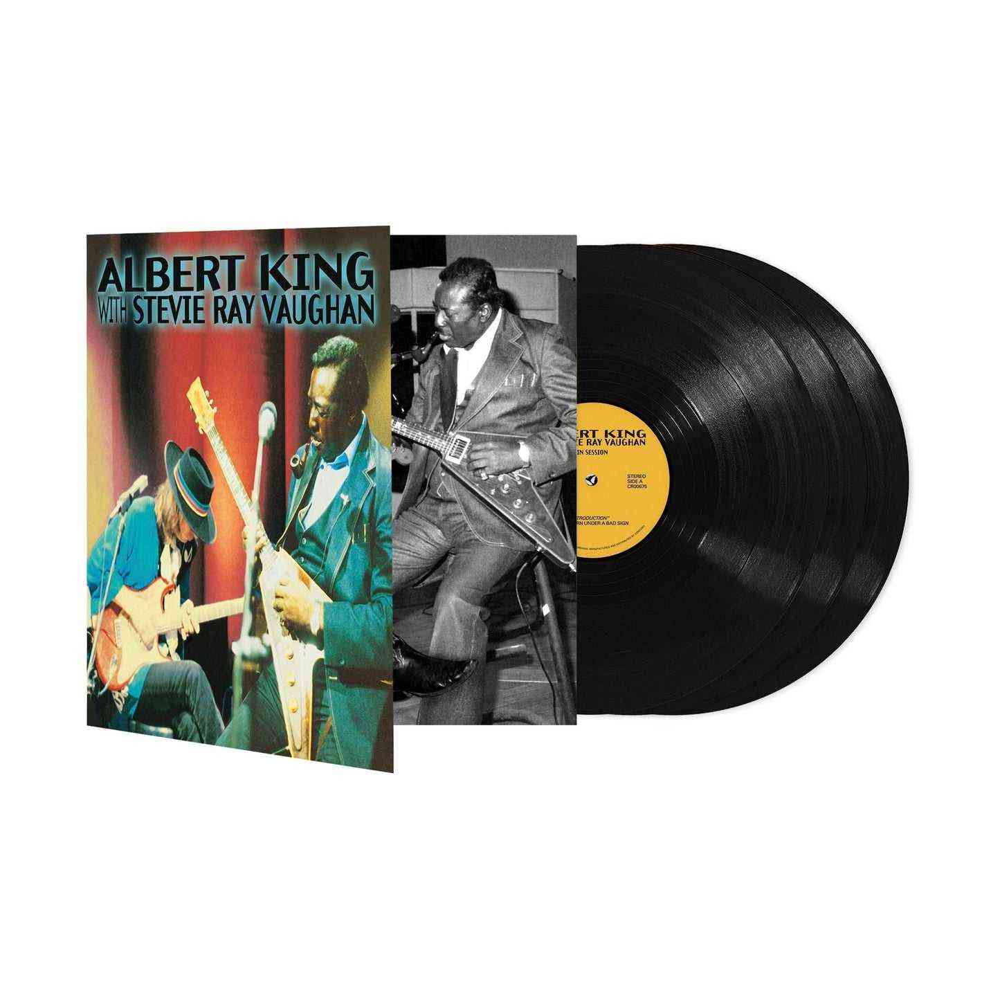 CR675.jpg Albert King Stevie Ray Vaughan - In Session Vinyl Record - Image 1