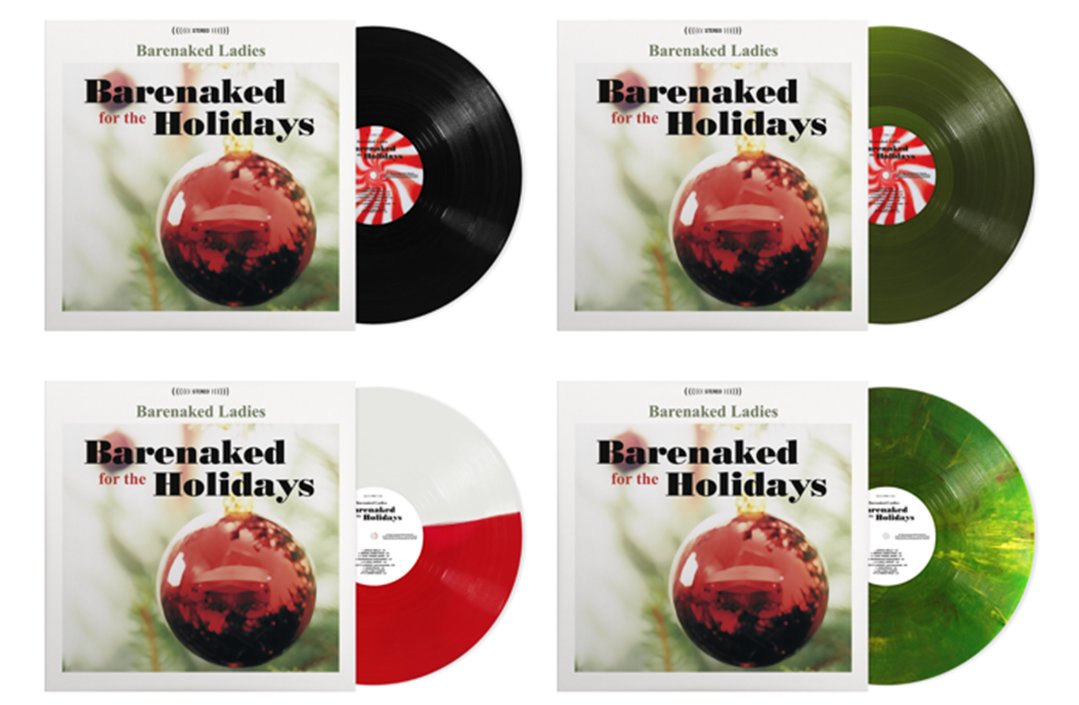 CR802.jpg Barenaked Ladies - Barenaked For The Holidays Vinyl Record - Image 1