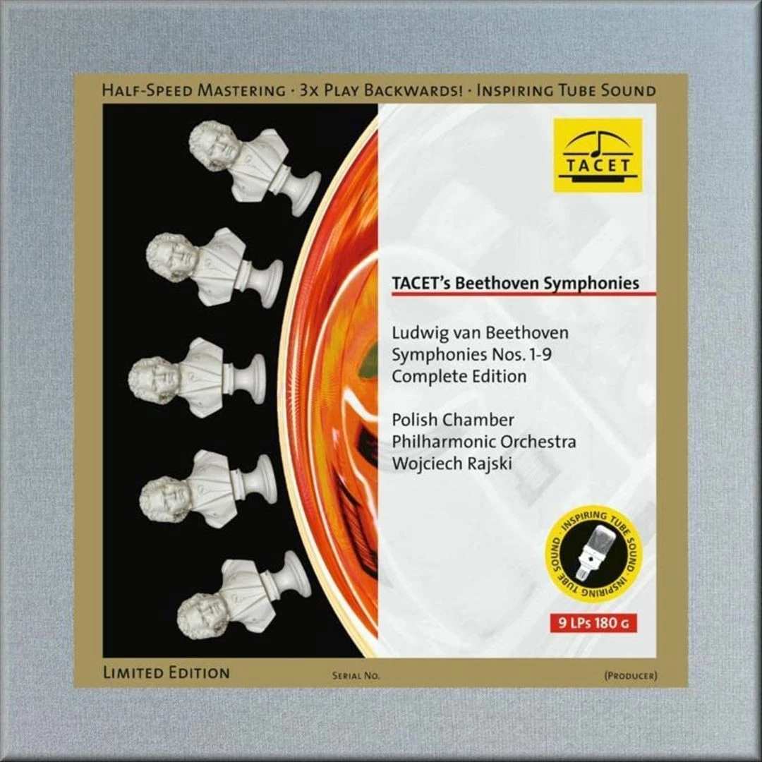 CTCET9741.jpg BEETHOVEN / LEE / SCHOLA CANTO - TACETS BEETHOVEN SYMPHONIES Vinyl Record - Image 1
