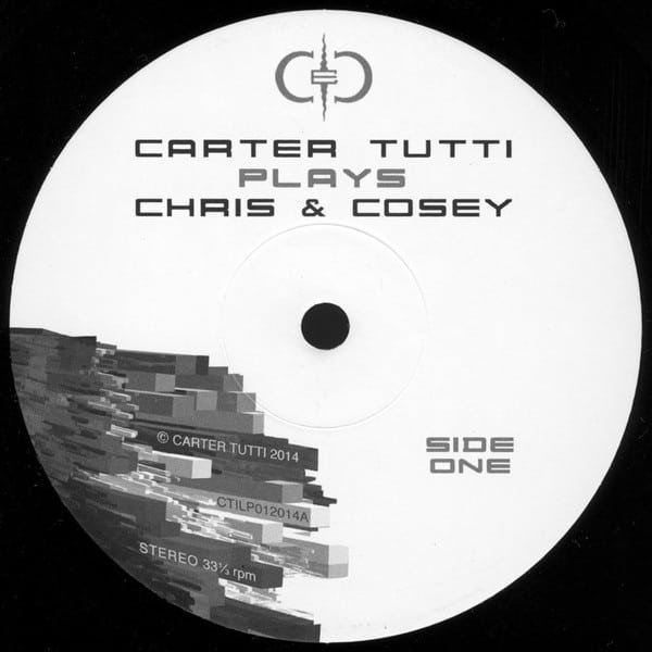 CTILP012014.jpg CARTER TUTTI - PLAYS CHRIS & COSEY Vinyl Record - Image 1