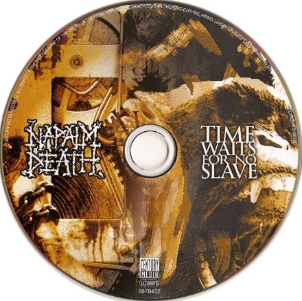Capture-128-1.jpg NAPALM DEATH TIME WAITS FOR NO SLAVE (RE-IS Vinyl - Image 1