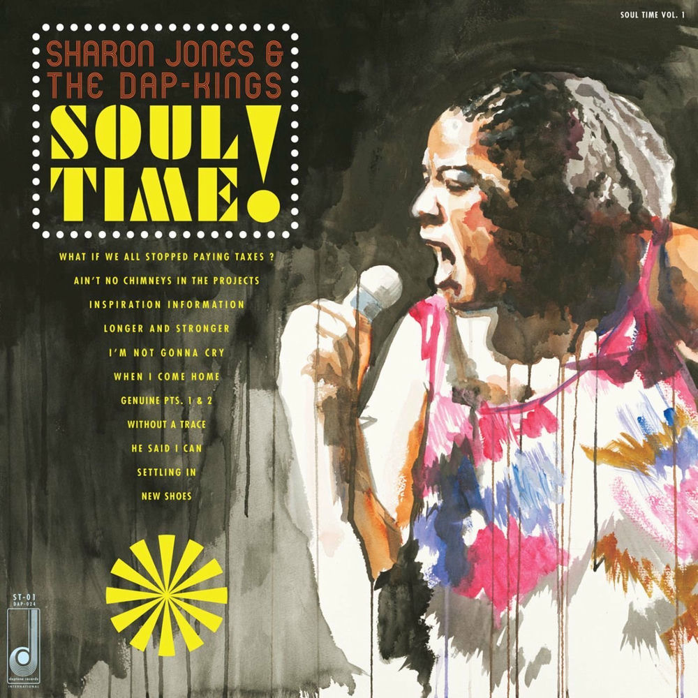 DAP024LP.jpg SHARON JONES & THE DAP-KINGS - SOUL TIME - Image 1