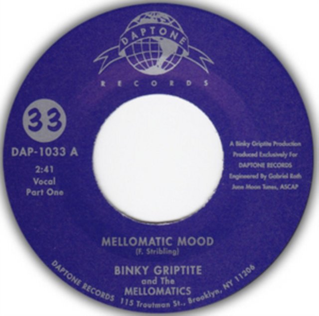 DAP1033.jpg BINKY GRIPTITE - MELLOMATIC MOOD Vinyl Record - Image 1