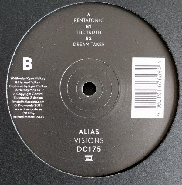 DC175.jpg ALIAS - VISIONS Vinyl Record - Image 1