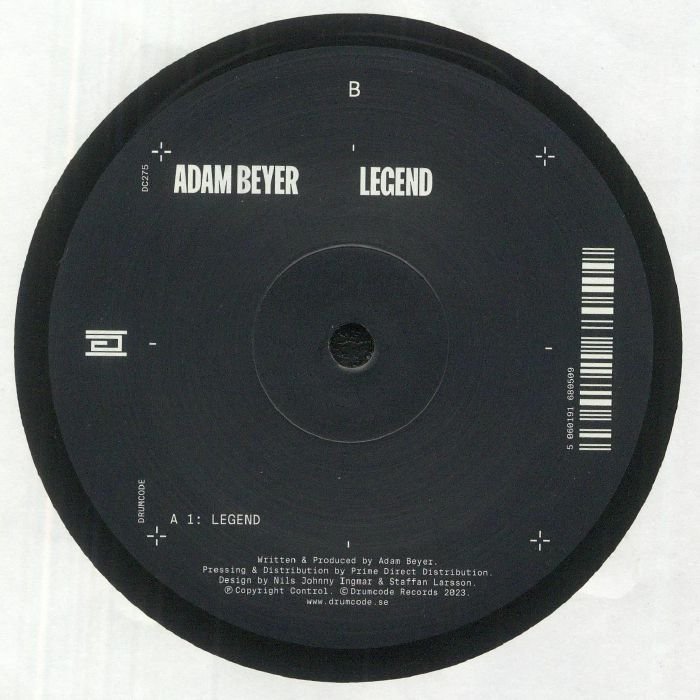 DC275.jpg ADAM BEYER - LEGEND Vinyl Record - Image 1