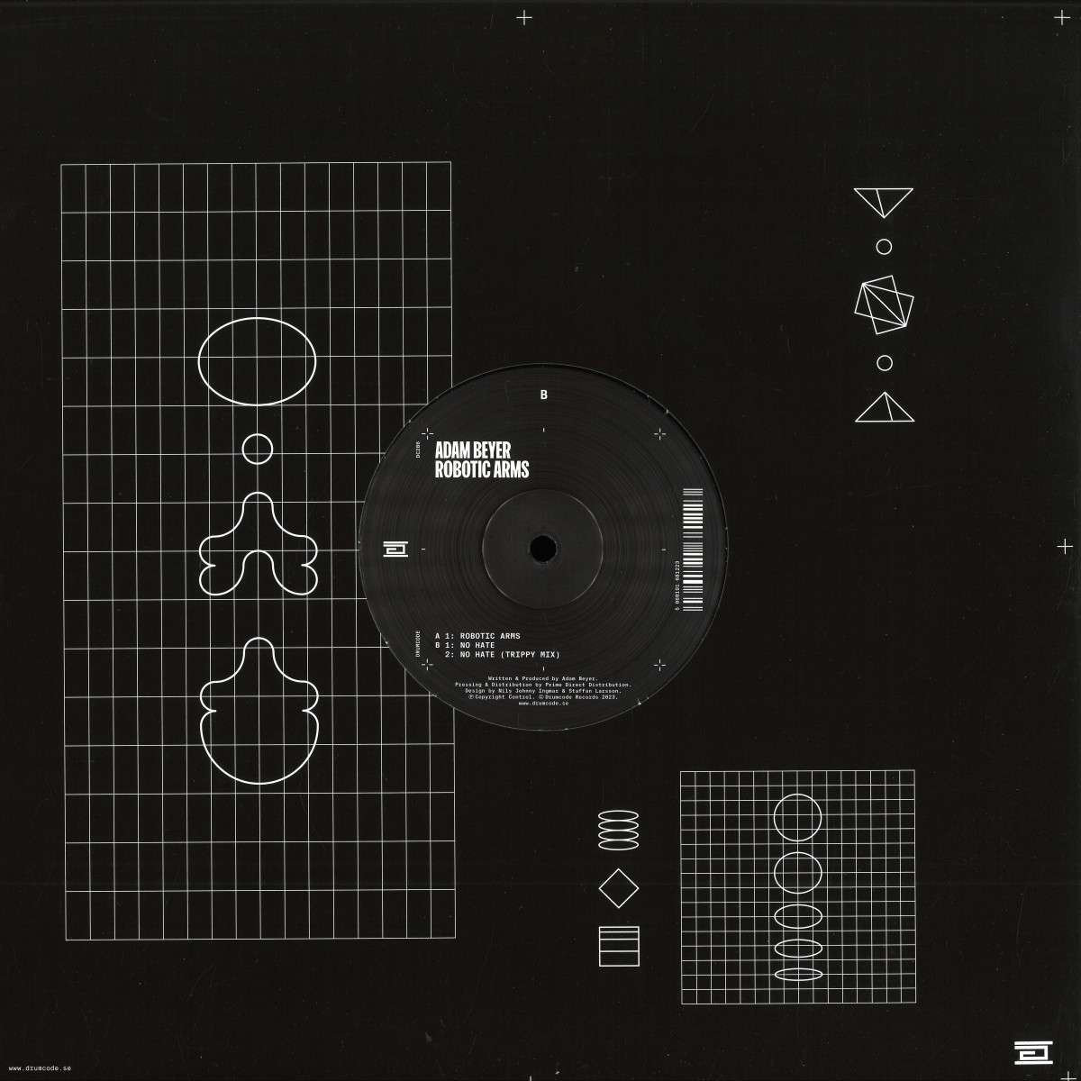DC286.jpg ADAM BEYER - ROBOTIC ARMS Vinyl Record - Image 1