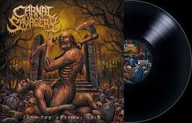 DEAD318LP.jpg CARNAL SAVAGERY - Into The Abysmal Void Vinyl Record - Image 1