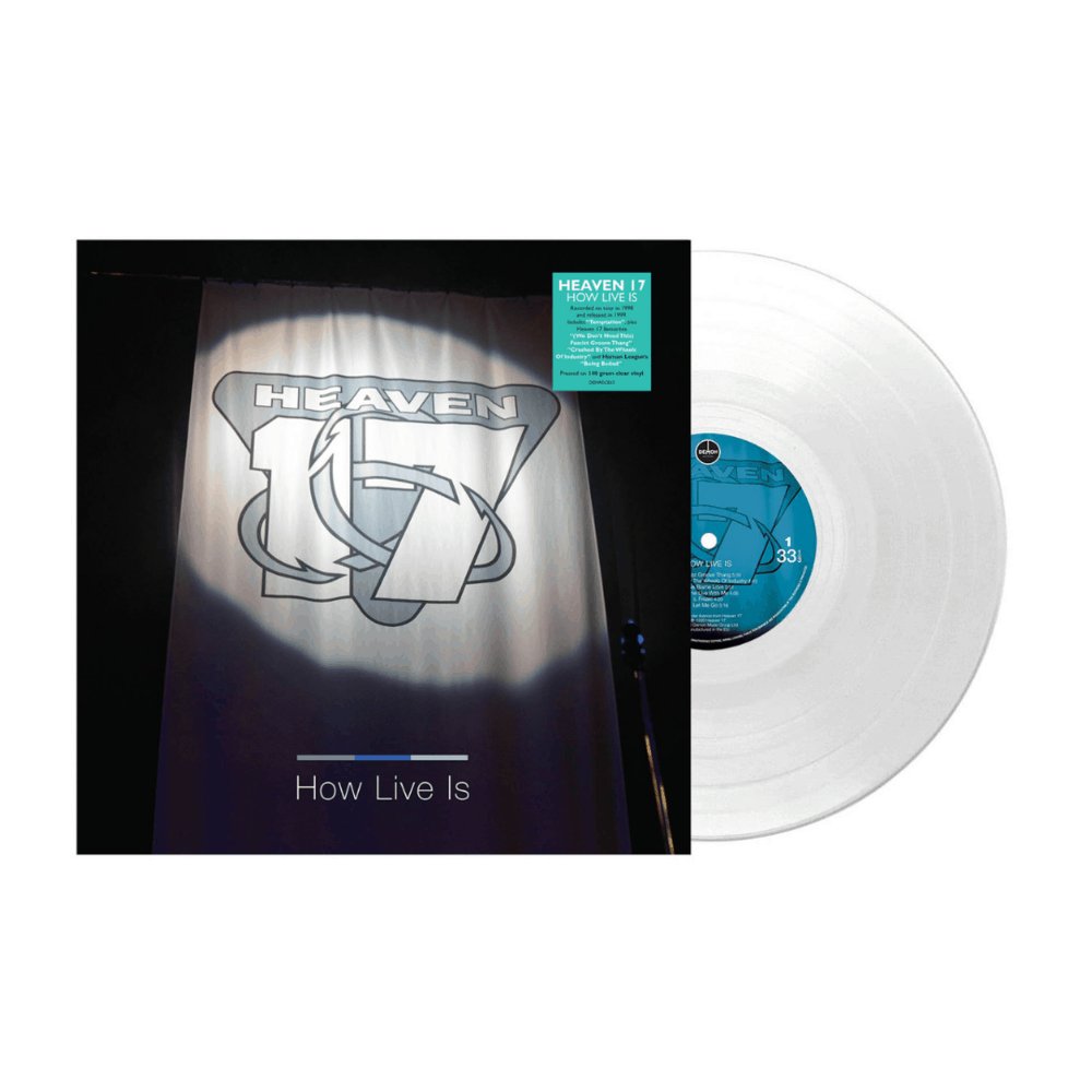 DEMREC833.jpg HEAVEN 17 - HOW LIVE IS (CLEAR VINYL) Vinyl Record - Image 1