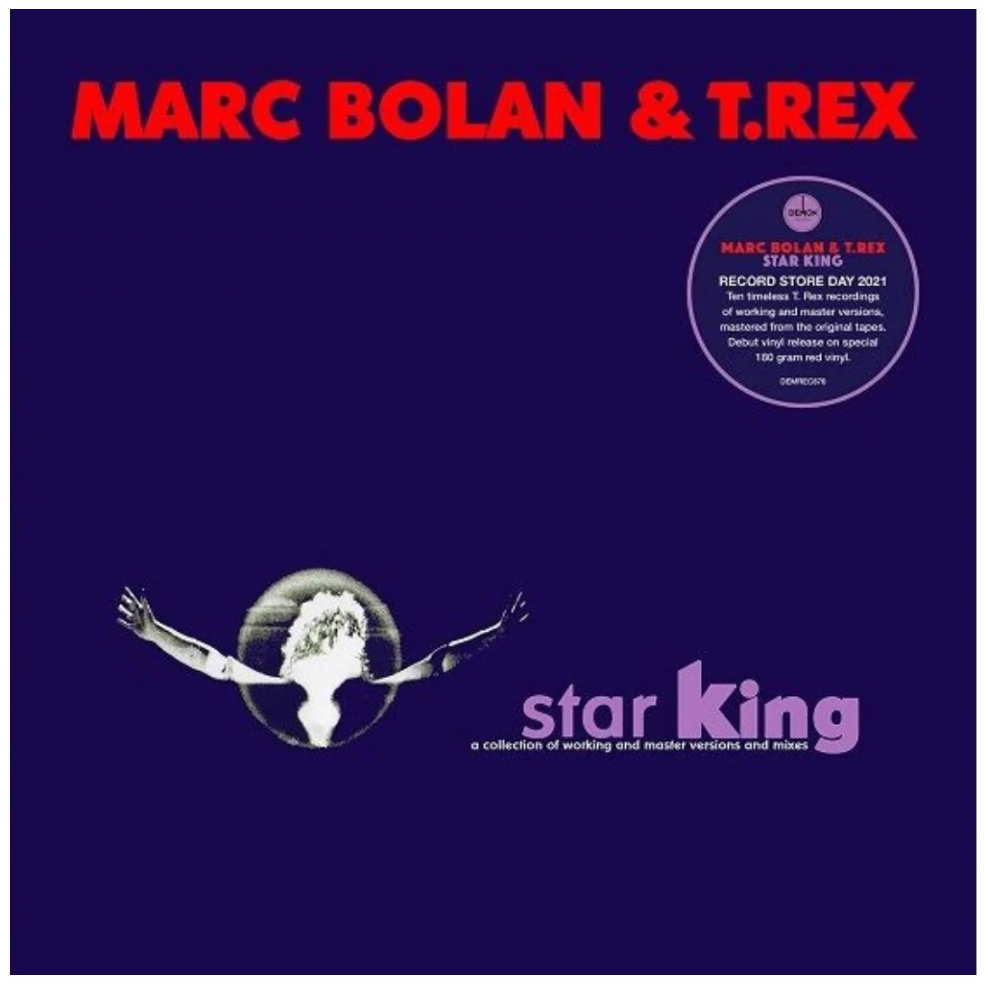 DEMREC878.jpg BOLAN MARC & T.REX - DELETED - STAR KING (COLOURED Vinyl Record - Image 1