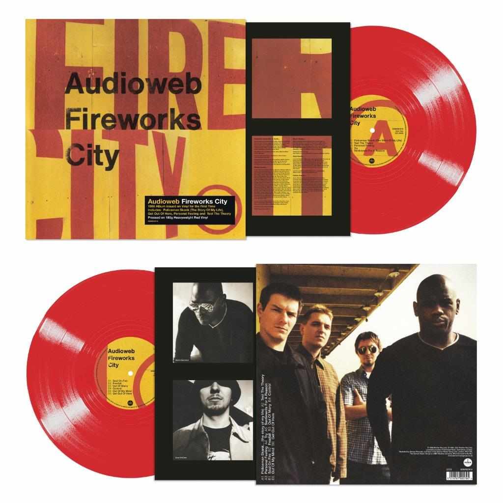 DEMREC918.jpg AUDIOWEB - Fireworks City (Red Vinyl) Vinyl Record - Image 1