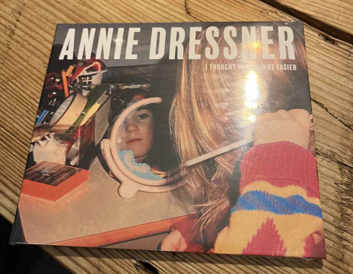 DHARMALP54.jpg ANNIE DRESSNER - I THOUGHT IT WOULD BE EASIER Vinyl Record - Image 1