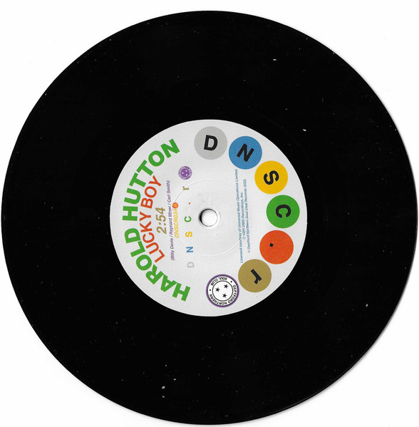 DNSCR034.jpg HAROLD HUTTON & THE DELLS - LUCKY BOY/ THINKIN' ABOUT YOU - Image 1