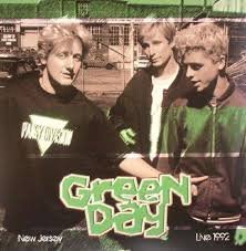 DOR2077H.jpg GREEN DAY - Live In New Jersey May 28 1992 Wfmu-Fm (White Vinyl) Vinyl Record - Image 1