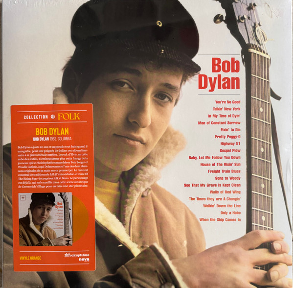 DOS769C.jpg BOB DYLAN - Bob Dylan (Orange Vinyl) - Image 1