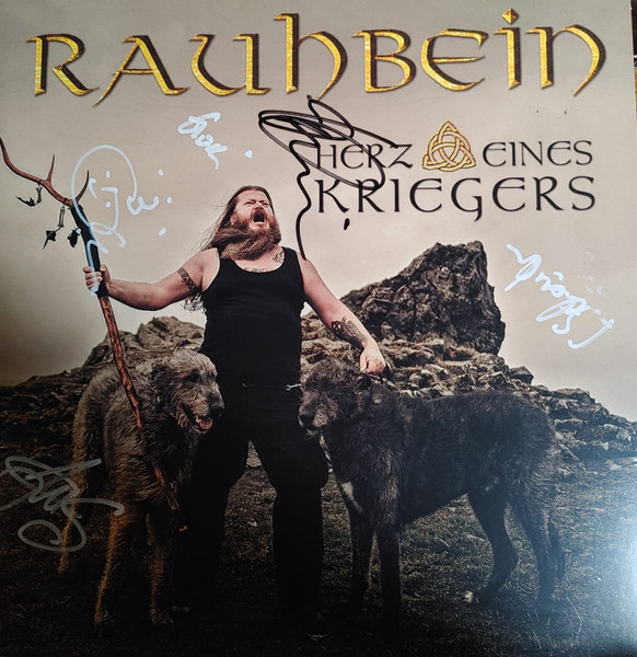 DRAK3231T.jpg RAUHBEIN - Herz Eines Kriegers (Clear Splatter Vinyl) - Image 1