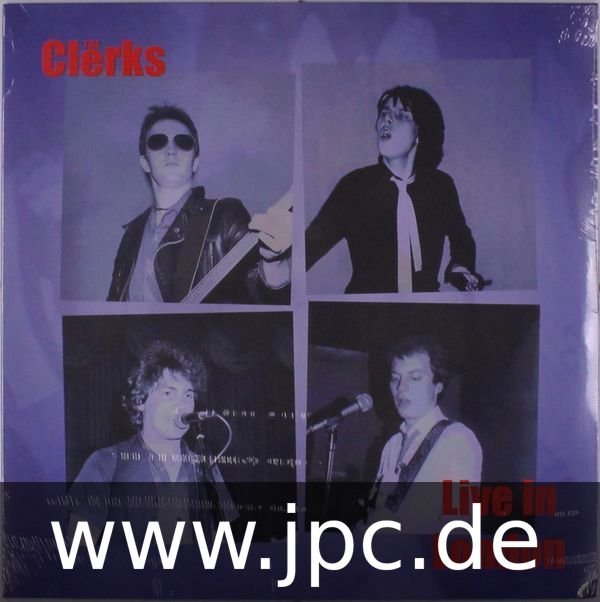 DRLP092.jpg CLERKS - Live In London 1980 Vinyl Record - Image 1