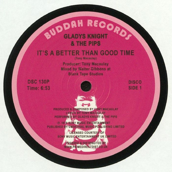 DSC130P.jpg Gladys Knight & The Pips - It's a Better Than Good Time / Saved By the Grace of Your Love - Image 1
