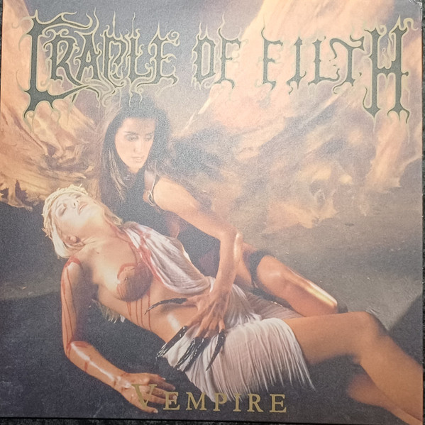 DSR307LPC.jpg CRADLE OF FILTH - Vempire. Or Dark Faerytales In Phallustein (Orange/Black Marble Vinyl) - Image 1