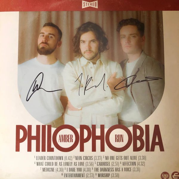 ELIFE017V.jpg AMBER RUN - PHILOPHOBIA Vinyl Record - Image 1