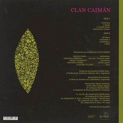 EM1177LP.jpg CLAN CAIMAN - Clan Caiman Vinyl Record - Image 1