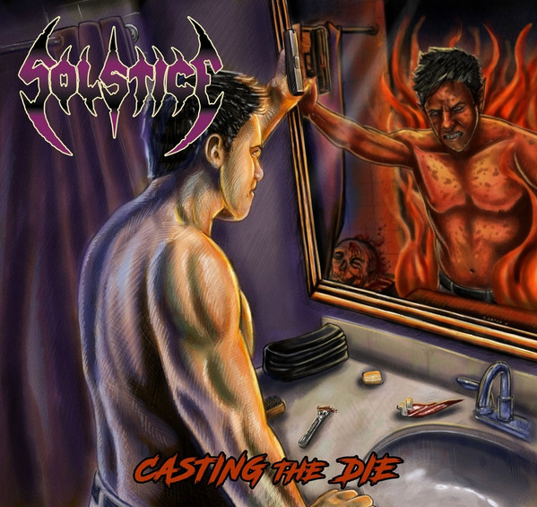 EMZ26LP2.jpg SOLSTICE - Casting The Die (Red Vinyl) - Image 1