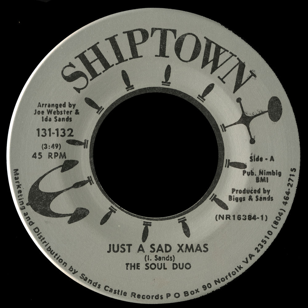 ES081LP-C1.jpg THE SOUL DUO - JUST A SAD XMAS B/W CAN'T NOBODY LOVE ME - Image 1