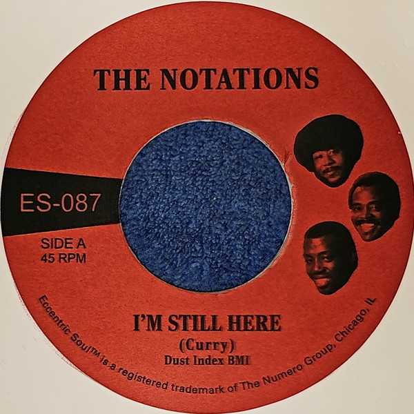 ES087.jpg THE NOTATIONS - I'M STILL HERE B/W WHAT MORE CAN I SAY - Image 1