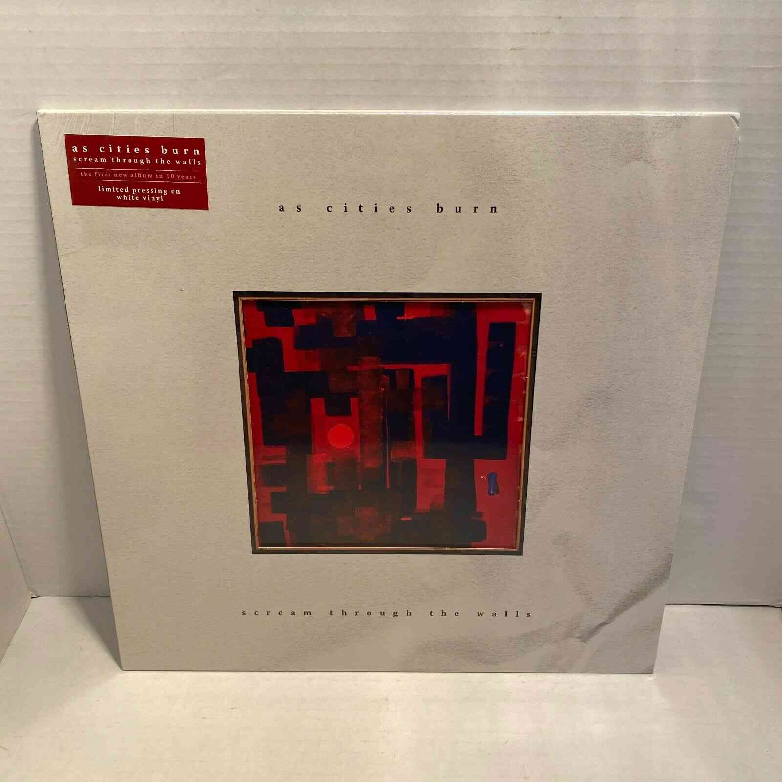EVR412.jpg AS CITIES BURN - SCREAM THROUGH THE WALLS Vinyl Record - Image 1