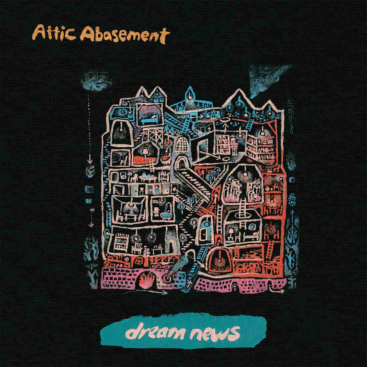 FD037LP.jpg ATTIC ABASEMENT - DREAM NEWS Vinyl Record - Image 1