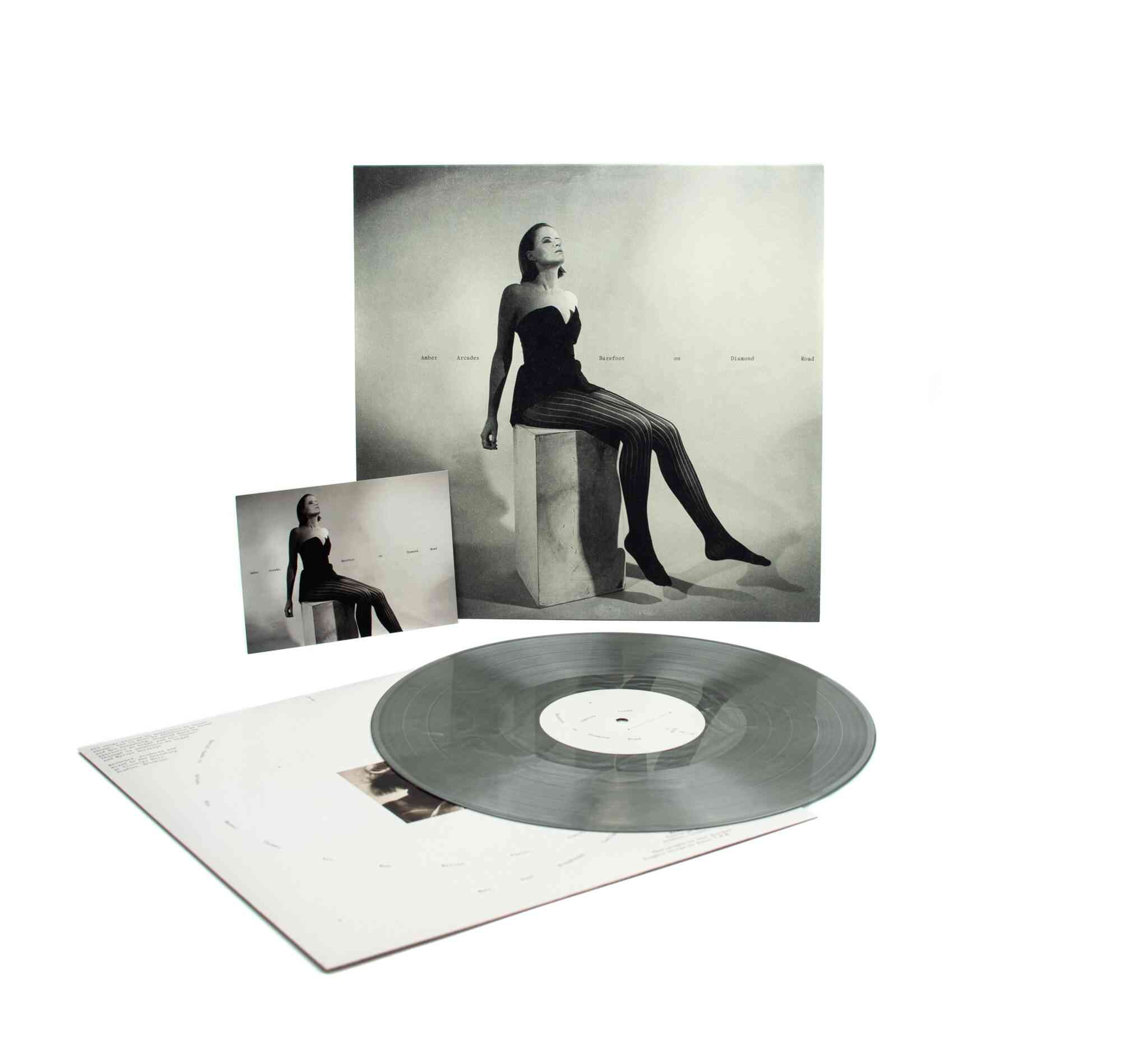 FIRELP702.jpg AMBER ARCADES - BAREFOOT ON DIAMOND ROAD Vinyl Record - Image 1