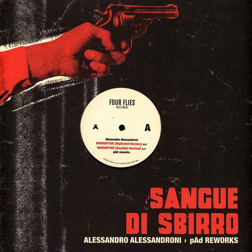 FLIESDJ09.jpg Alessandro Alessandroni & pAd - Sangue di sbirro | pAd Reworks Vinyl Record - Image 1