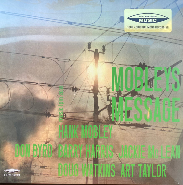 FL_SAARLPM2033.jpg HANK MOBLEY HANK - MOBLEYS MESSAGE - Image 1
