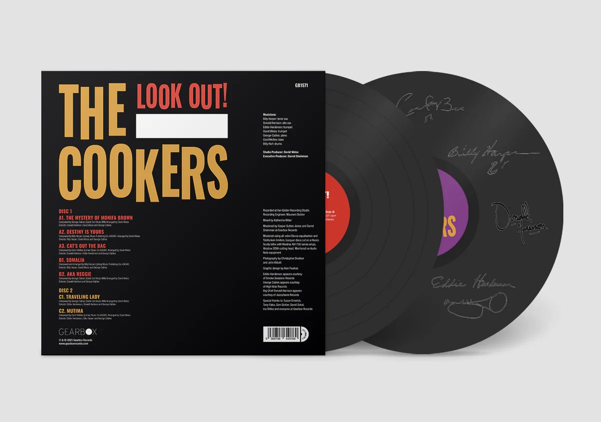 GB1571.jpg COOKERS - Look Out! Vinyl Record - Image 1