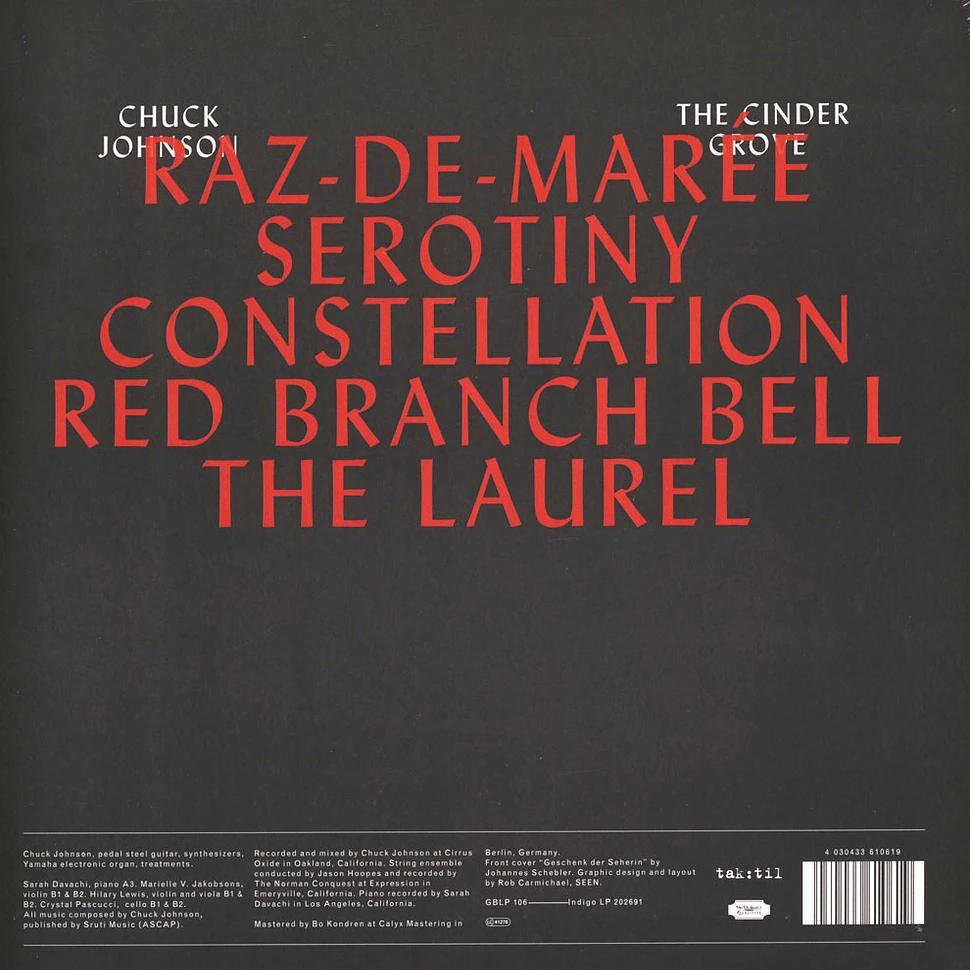GBLP106.jpg CHUCK JOHNSON - The Cinder Grove Vinyl Record - Image 1
