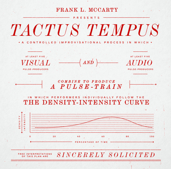 GJ004LP.jpg A PULSE TRAIN - Tactus Tempus - Image 1