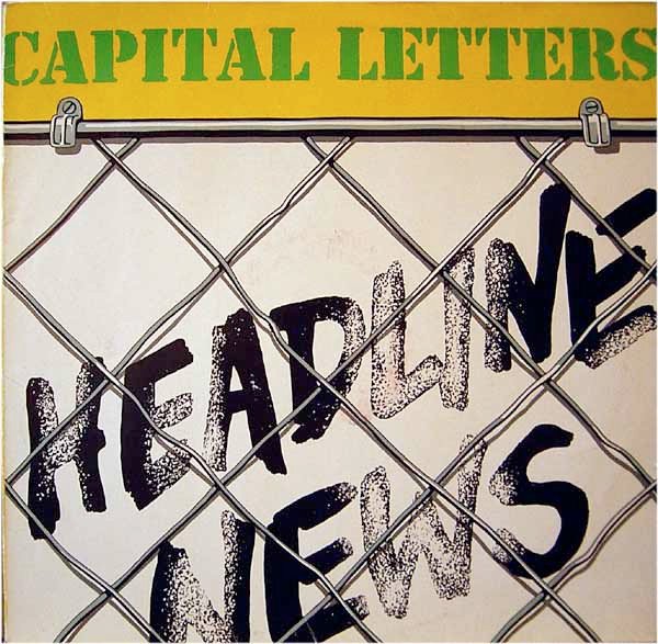 GREL7.jpg CAPITAL LETTERS - HEADLINE NEWS Vinyl Record - Image 1