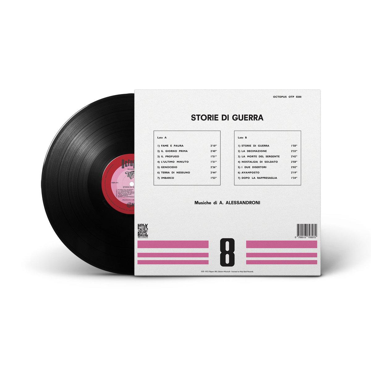 HBR011.jpg ALESSANDRO ALESSANDRONI - STORIE DI GUERRA Vinyl Record - Image 1