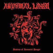 HELLSLP327R.jpg ABYSMAL LORD - Bestiary Of Immortal Hunger (Red Vinyl) Vinyl Record - Image 1