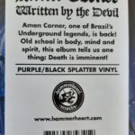 AMEN CORNER - WRITTEN BY THE DEVIL Vinyl Record